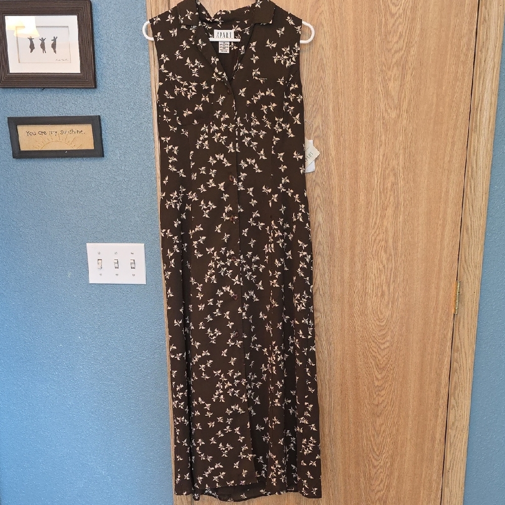 Elegant Black Floral Maxi Dress